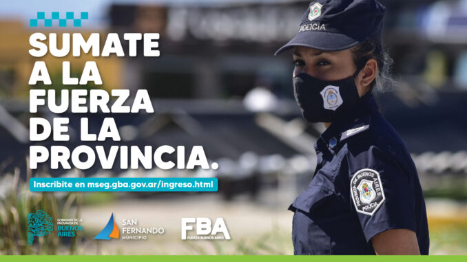 SF sumate policia provincia buenos aires